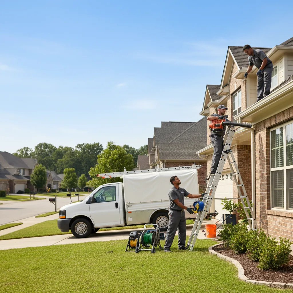 Home Gutter Service in Troutman, NC near me